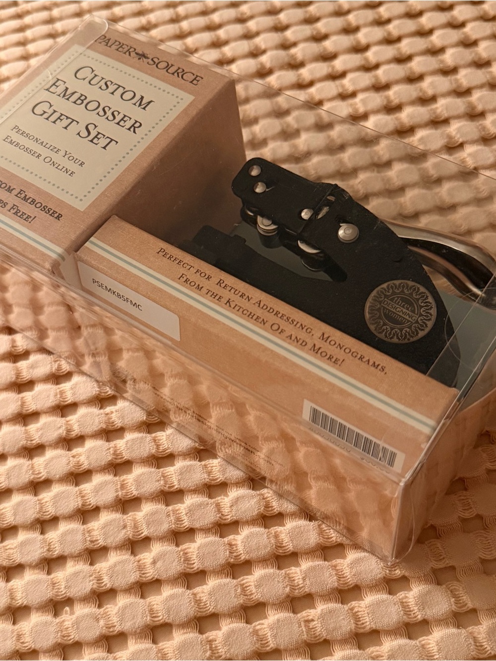 ✨Paper Source Custom Embosser Gift Set - Open Box, Unused - Picture 2 of 4